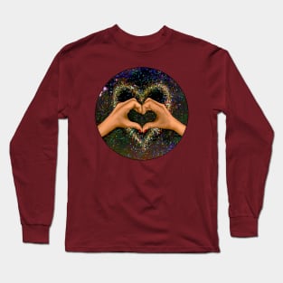 Heart Hands Celebration Long Sleeve T-Shirt